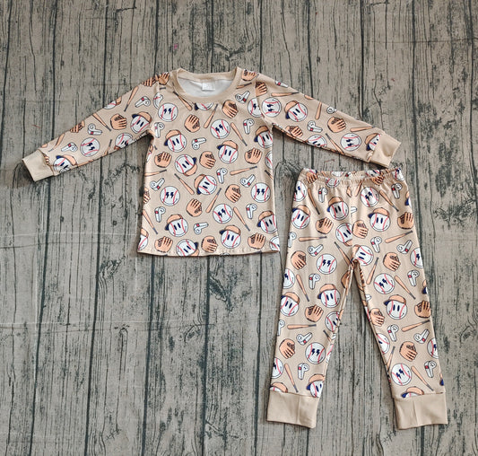 pre order smiley baseball boy pajama