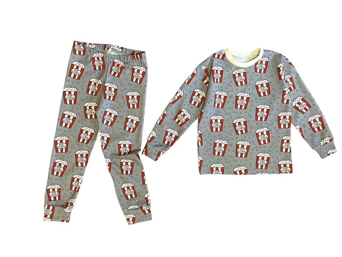 pre order pop corn kids pajama