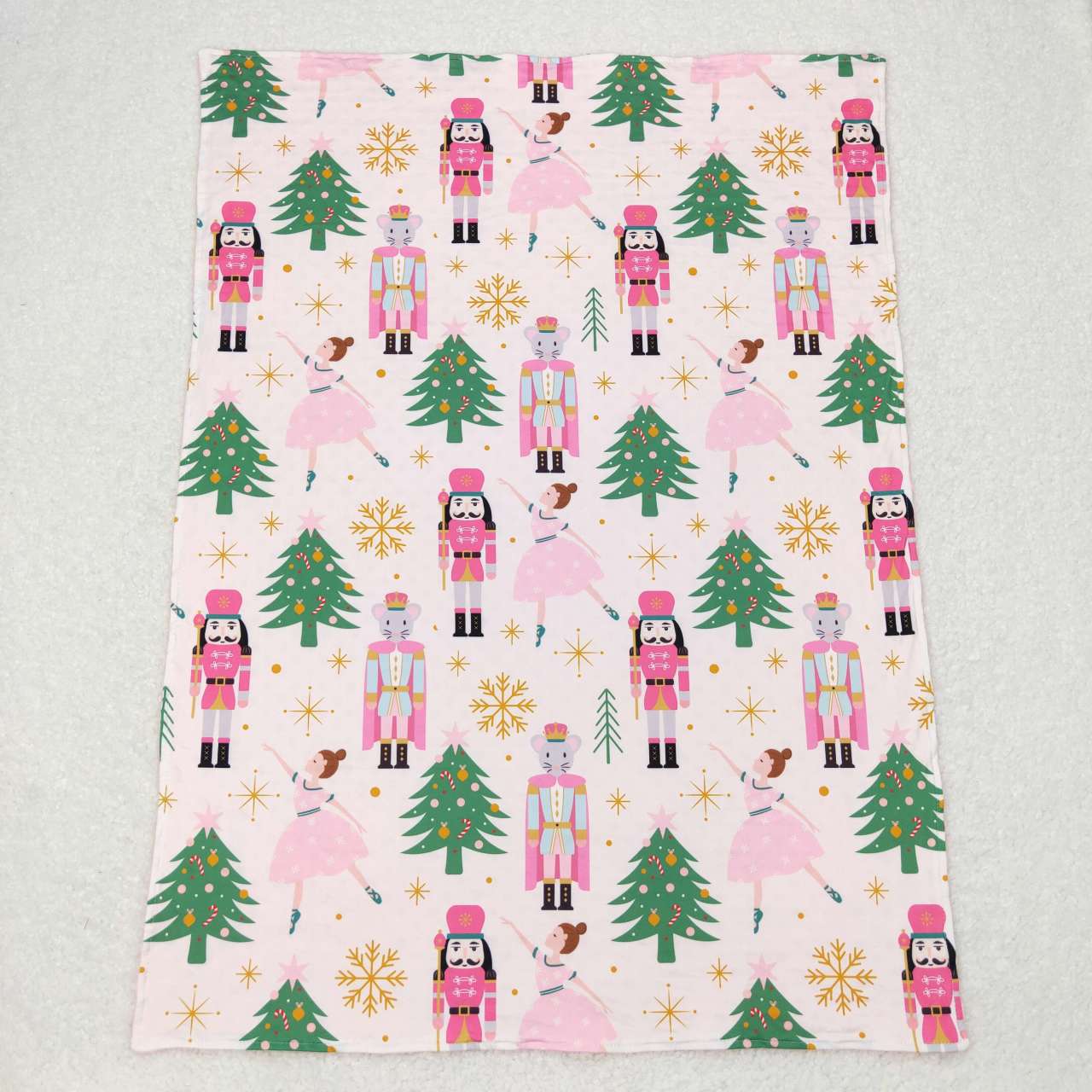 Christmas nutcracker&ballet minky blanket