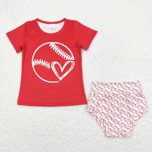 baby baseball bummie set