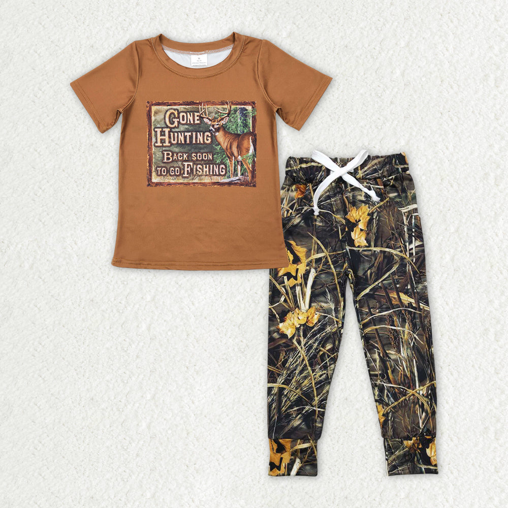 little boy camo jogger outfit