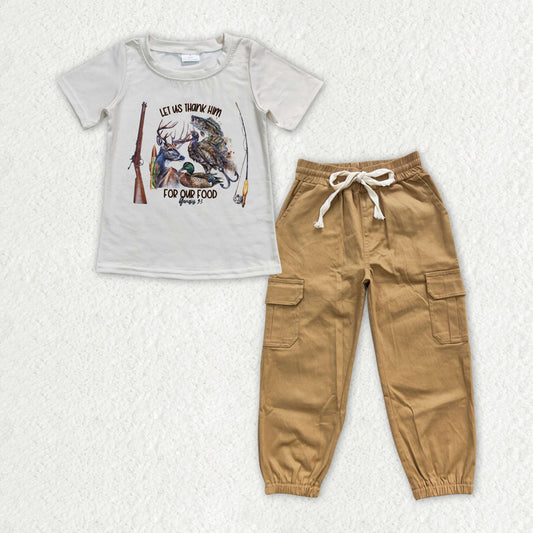 little boy hunting outfit