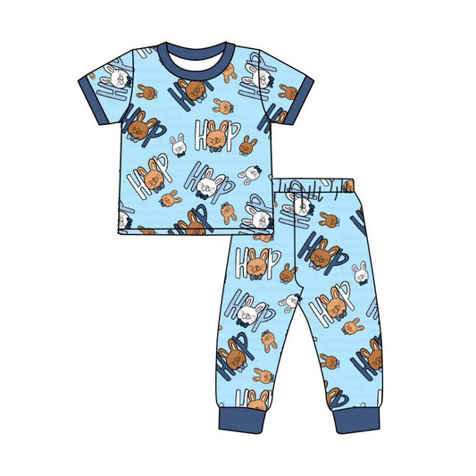 pre order boys easter hip lounger set blue