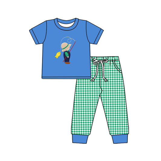 pre order baby boy fishing pants set