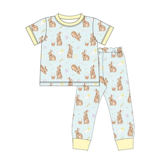 pre order easter rabbit baby boy pajama