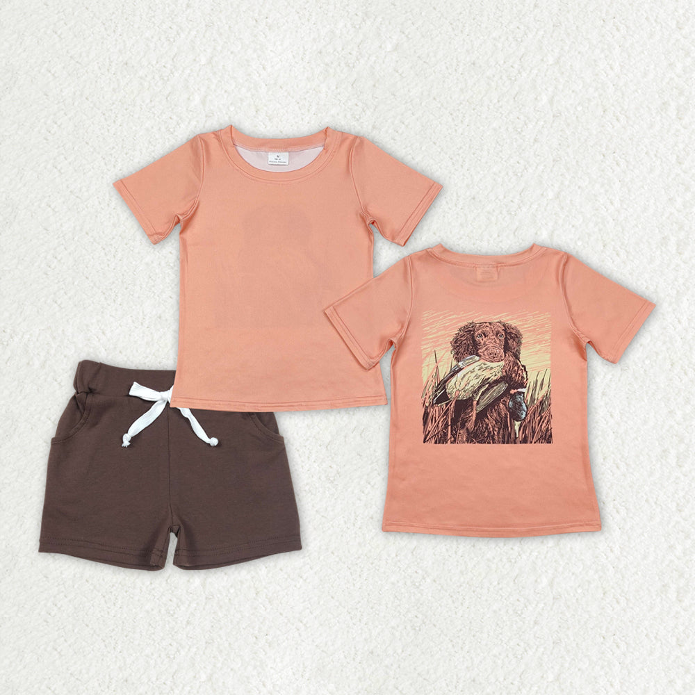 hunter shorts set boy clothes