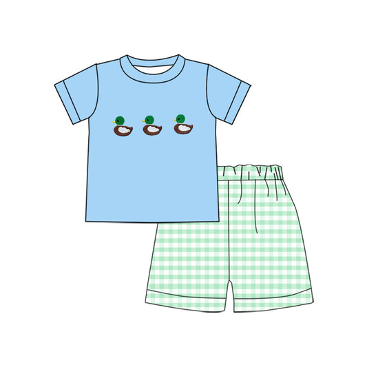 pre order duck summer boy shorts set