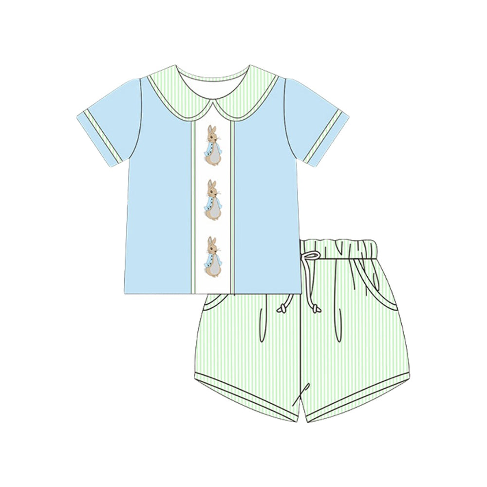 pre order peter rabbit easter boy shorts set