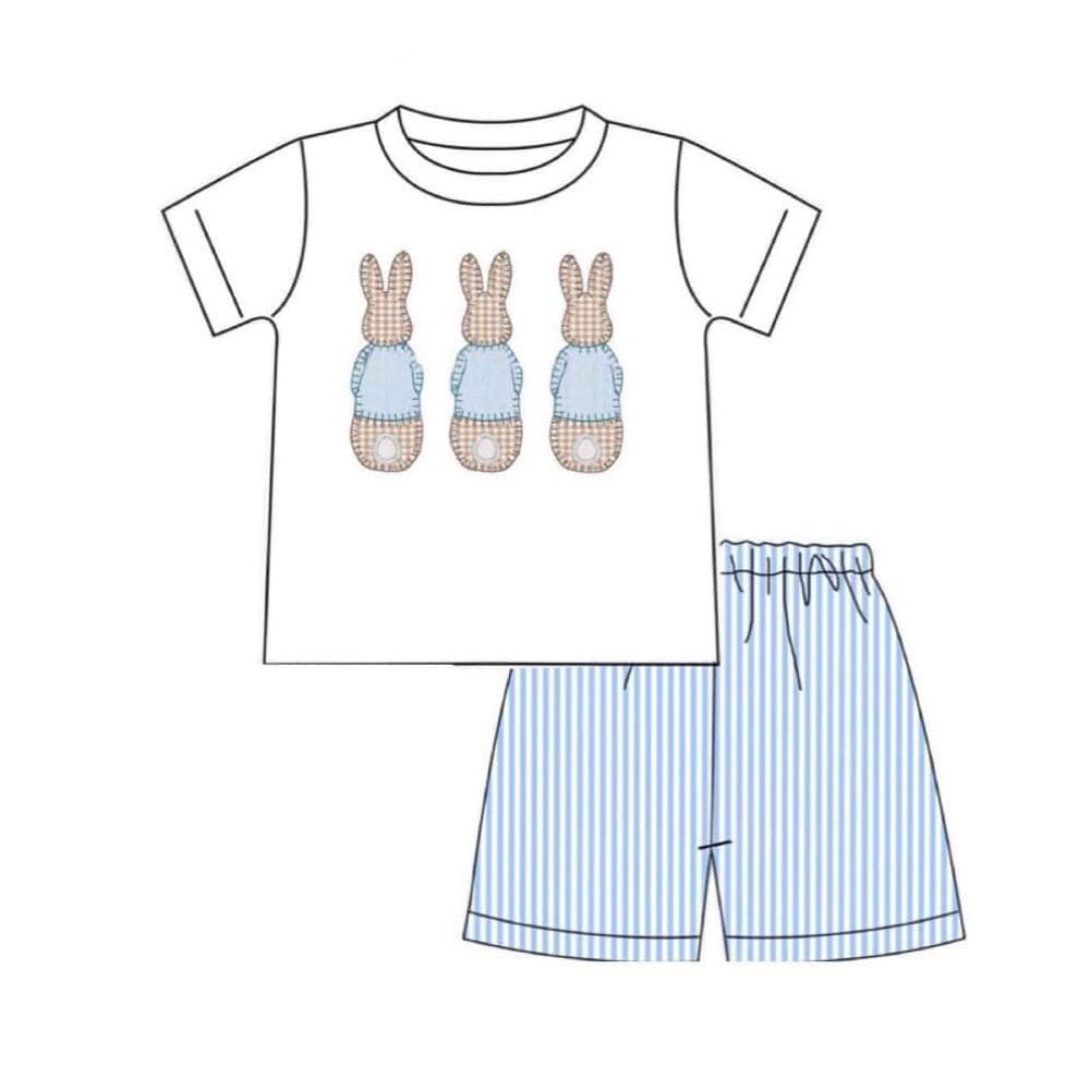 pre order bunny shorts set