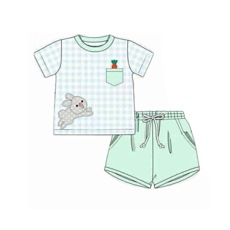 pre order easter carrot shorts set