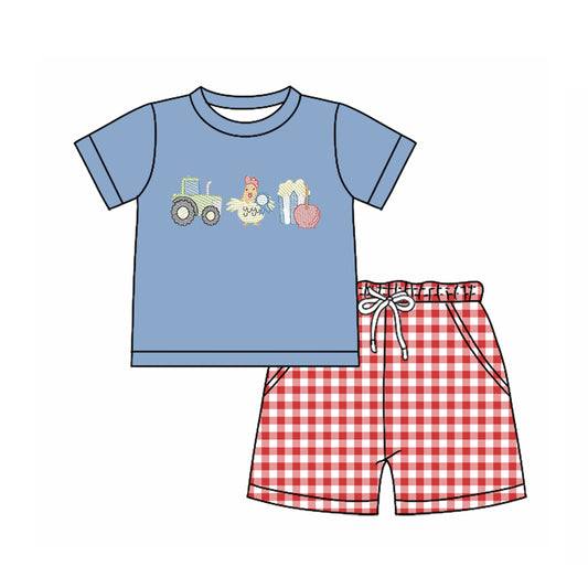 pre order farm shorts set