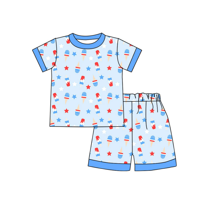 pre order popsicle shorts set