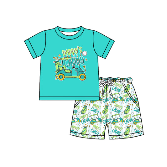 pre order daddy's caddy boy shorts set