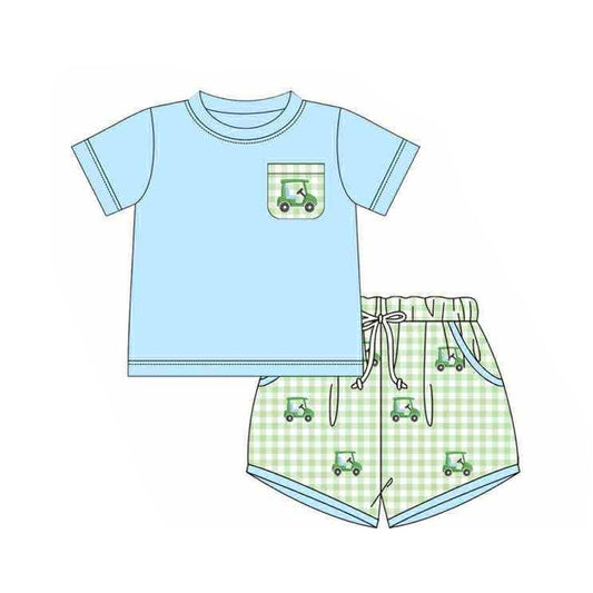 pre order golf boy shorts set