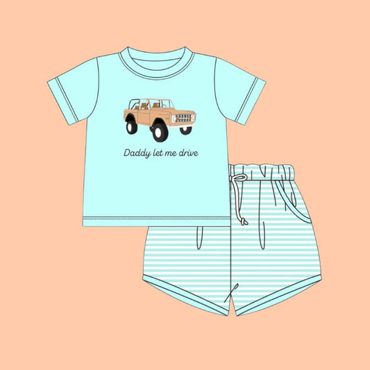 pre order daddy let me drive boy shorts set
