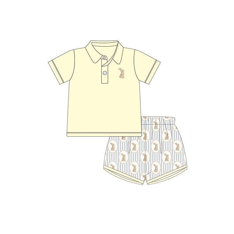 pre order easter baby boy shorts set