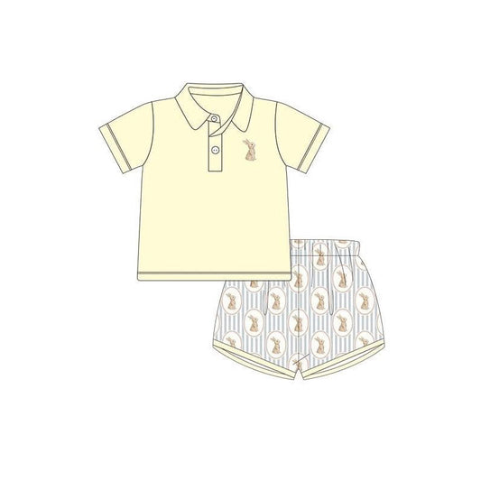 pre order easter baby boy shorts set