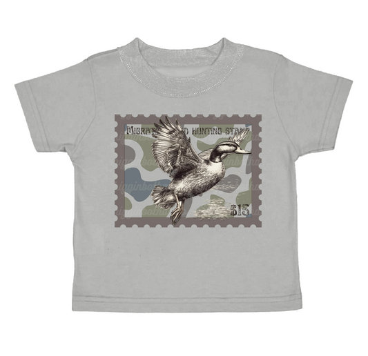 pre order gray hunting tee