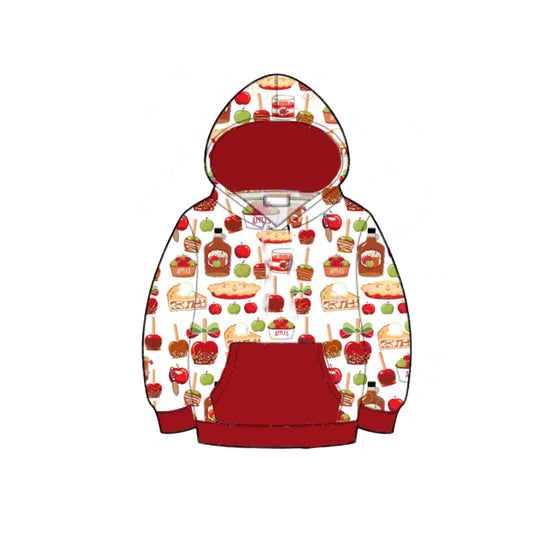 Pre order autumn food unisex kids hoodie