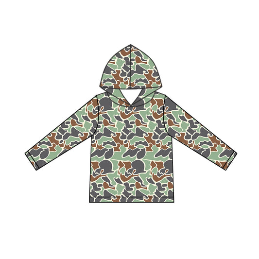 Pre order kids camo hoodies