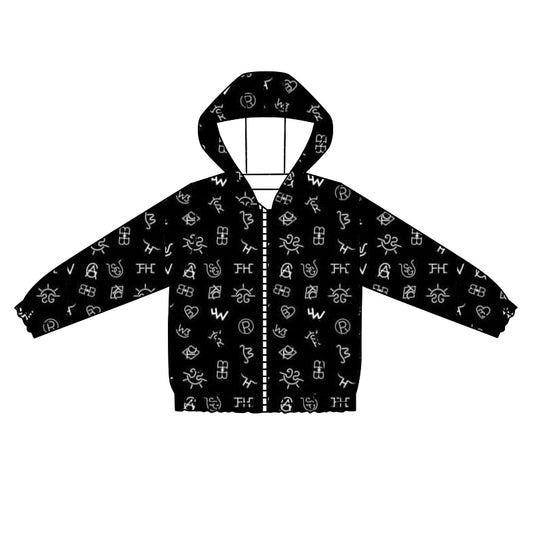 pre order long sleeve cattle zip jacket