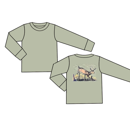 pre order  boy long sleeve pullover shirt