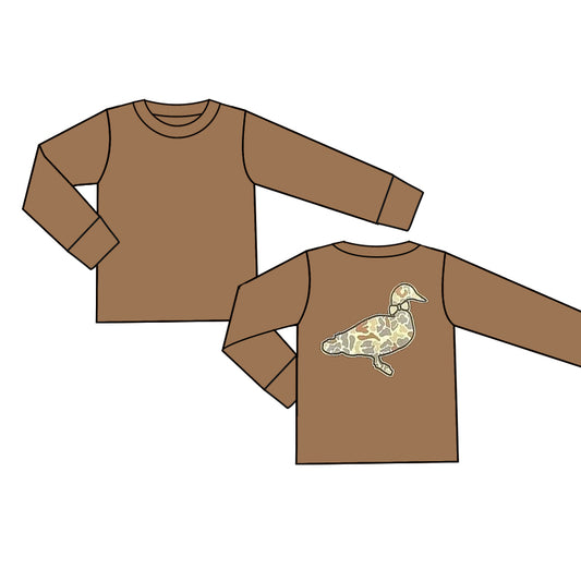 pre order  boy long sleeve pullover shirt