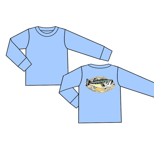 pre order  boy long sleeve pullover shirt