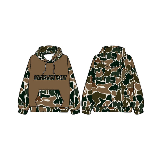 pre order kids clothes mama's boy camo hoodies