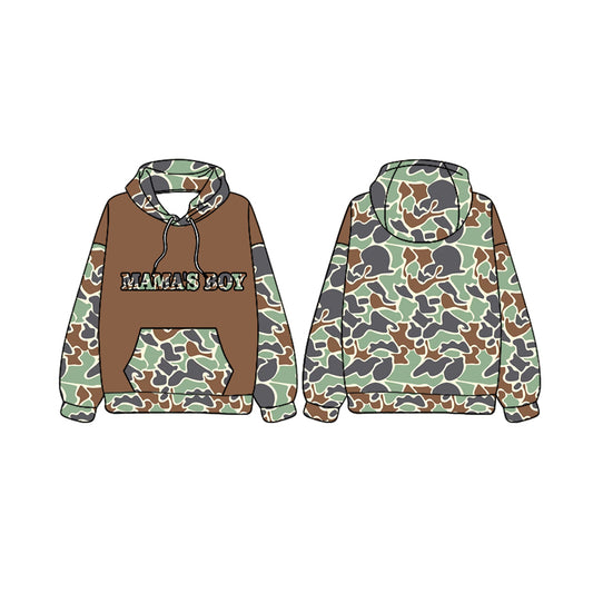 pre order kids clothes mama's boy camo hoodies