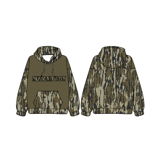 pre order kids clothes mama's boy camo hoodies