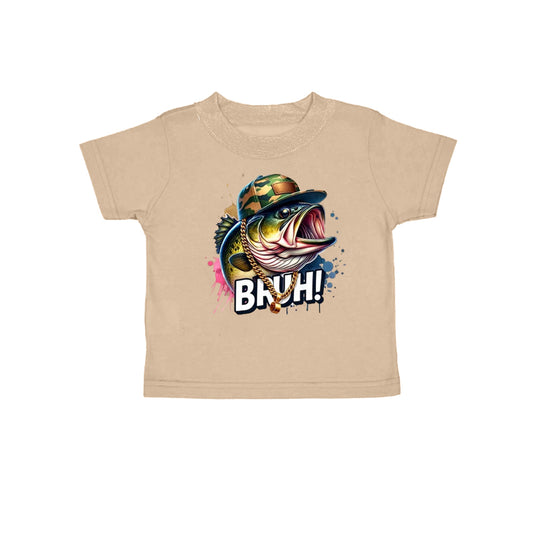 pre order bruh fish tee boys top