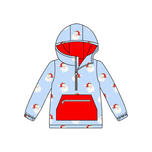 Pre order long sleeve santa hoodie
