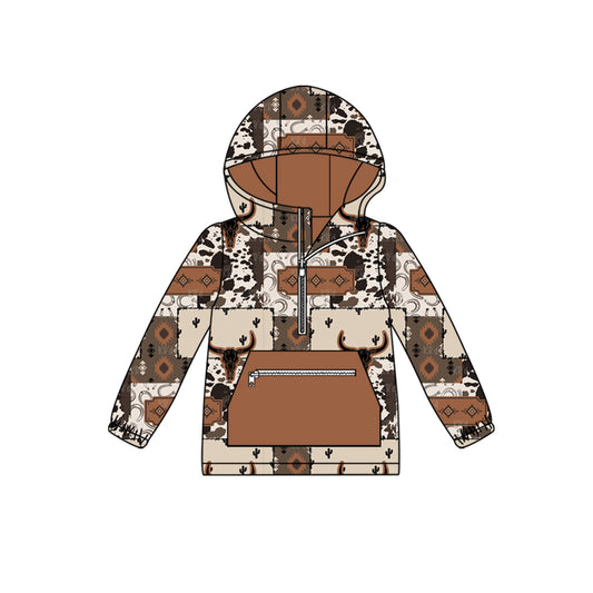 Pre order boy long sleeve cowboy hoodie