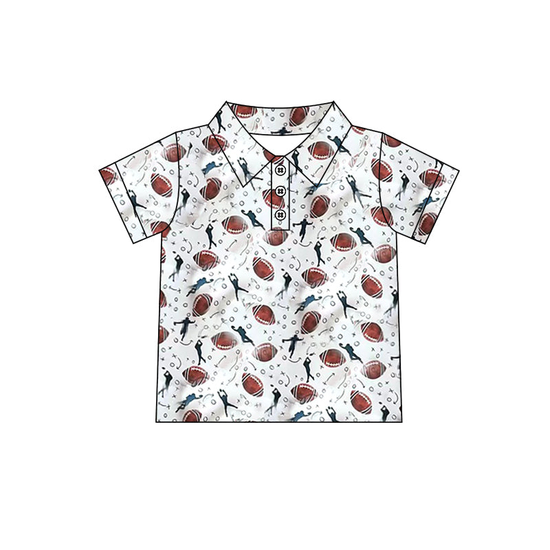 pre order football polo shirt