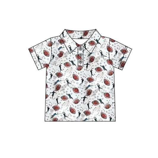 pre order football polo shirt