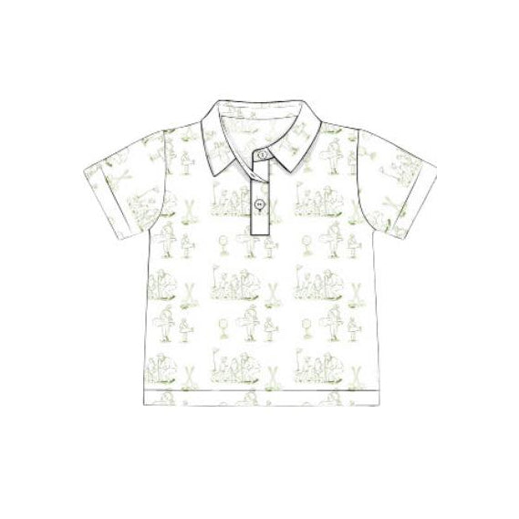 pre order golf boy polo t-shirt