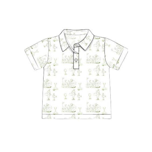 pre order golf boy polo t-shirt