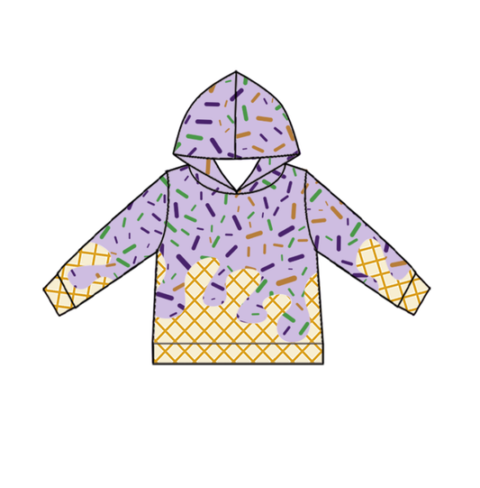 Pre order lavender ice cream hoodie