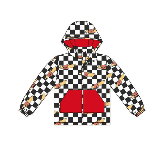 Pre order long sleeve 95 cars zipper hoodie