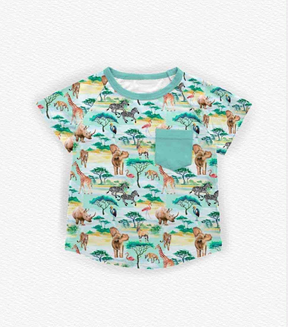 pre order zoo animal tee