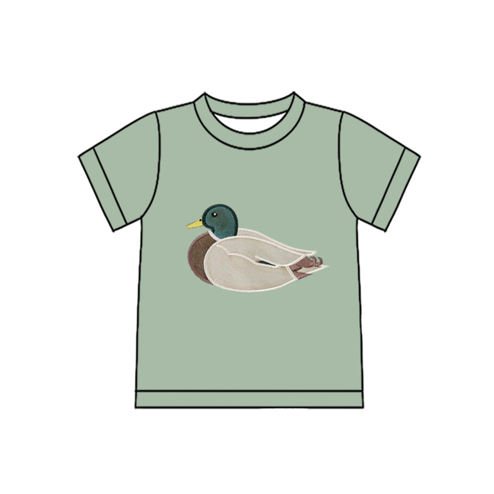 pre order duck pattern boy t-shirt