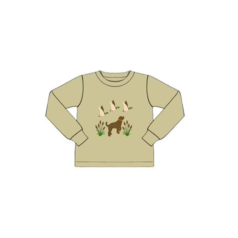Pre order dog duck hunting pullover shirt