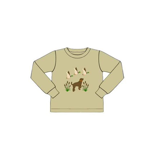 Pre order dog duck hunting pullover shirt