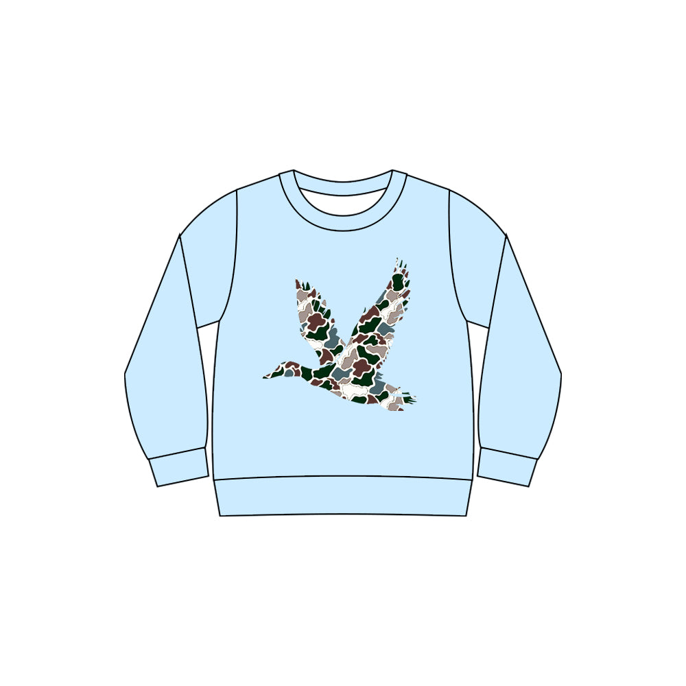 Pre order dpullover shirt with mallard pattern