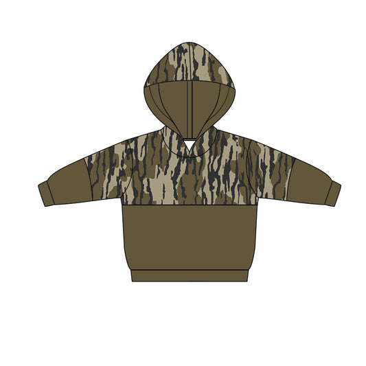 Pre order long sleeve camo hoodie