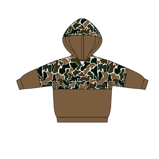 Pre order long sleeve camo hoodie