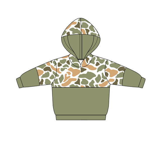 Pre order long sleeve camo hoodie