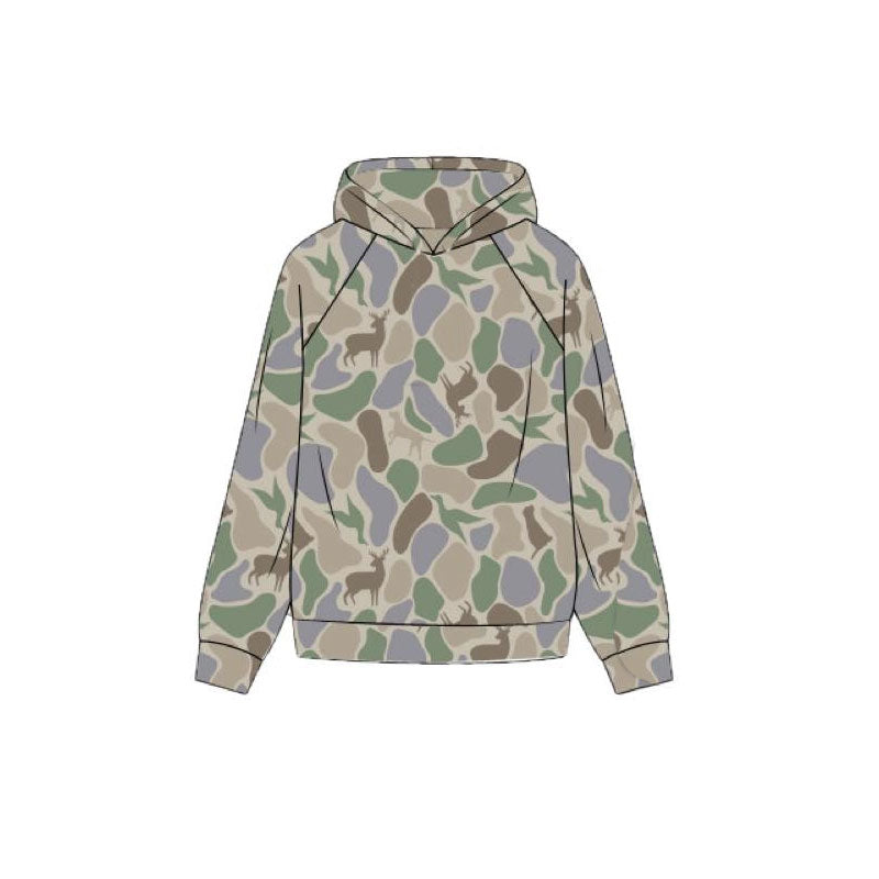 Pre order hunting camo hoodie