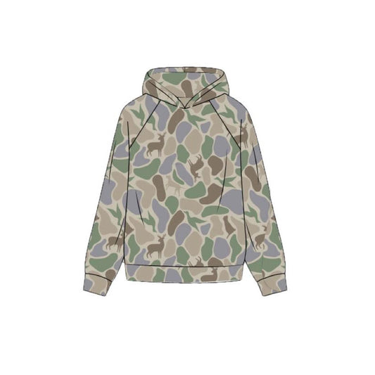 Pre order hunting camo hoodie